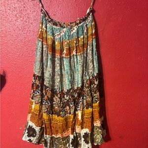 Jane Ashley Vibrant A-Line Skirt